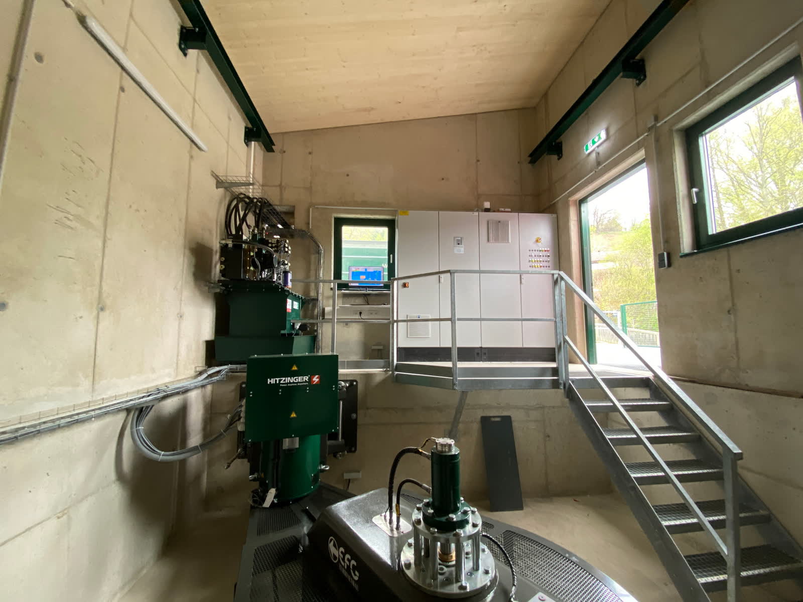 Restwasserturbine des KW Holzerbauer