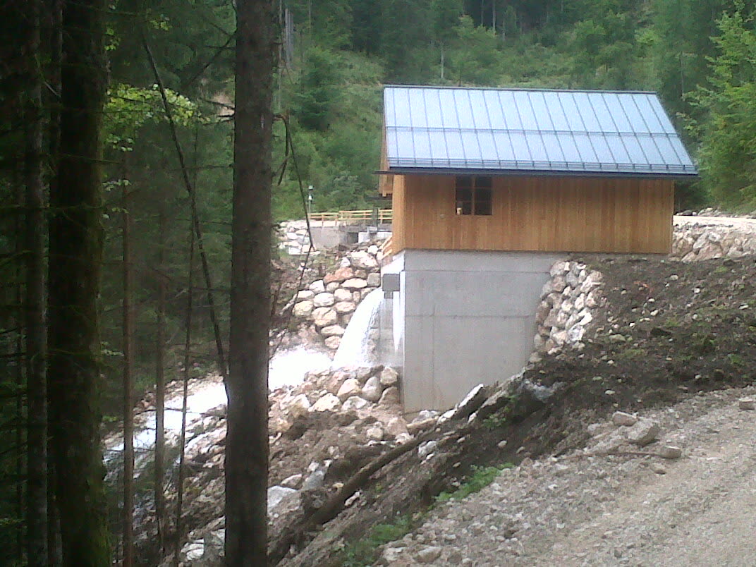 Rechenhaus des KW Hallstatt am Waldbach